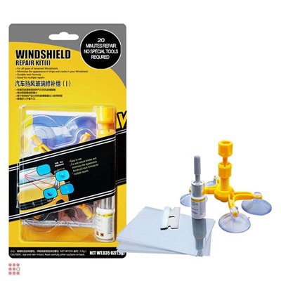 Набор для ремонта трещин и сколов на стекле Windshield Repair Kit
