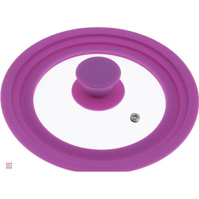 Многоразмерная крышка для посуды, Силиконовый ободок, 16см, 18см, 20см