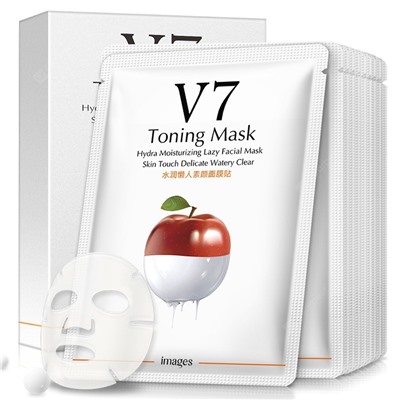 Витаминная тканевая маска V 7 с экстрактом ЯБЛОКА