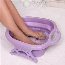 Ванночка для ног, складная с массажными роликами