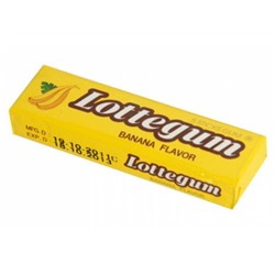 Жевательная резинка "LOTTEGUM" со вкусом Банан (1 шт.*12.5 гр.) арт. 601381