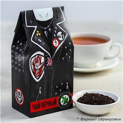 Чай чёрный «Крутой мужик», с чабрецом, 50 г