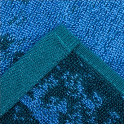 Полотенце именное махровое Этель "Артем" синий, 50х90см, 100% хлопок, 420гр/м2