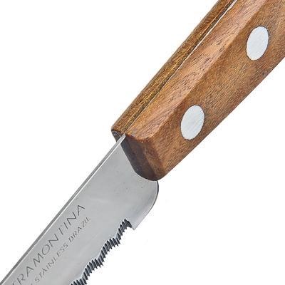 Кухонный нож с зубцами 21см,-2шт Tramontina Tradicional (Бразилия)