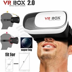 VR очки виртуальной реальности VR BOX 2 / Виртуальные очки Шлем / VR очки / 3D очки для смартфона 3д