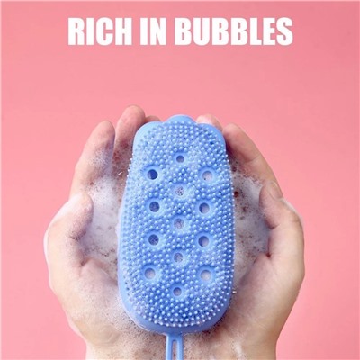 Силиконовая щетка для ванной мягкие силиконовые массажные пузырьки