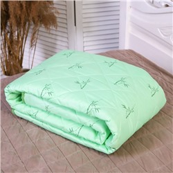 Одеяло Бамбук облегченное, 140х205 см, вес 860гр, микрофибра 150г/м, 100% полиэстер