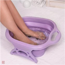 Ванночка для ног, складная с массажными роликами